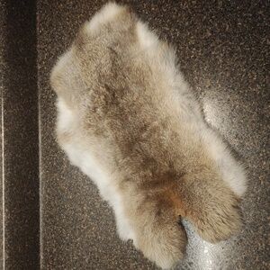 NEW Genuine Rabbit Fur Pelt For DIY Crafts And Home Decor